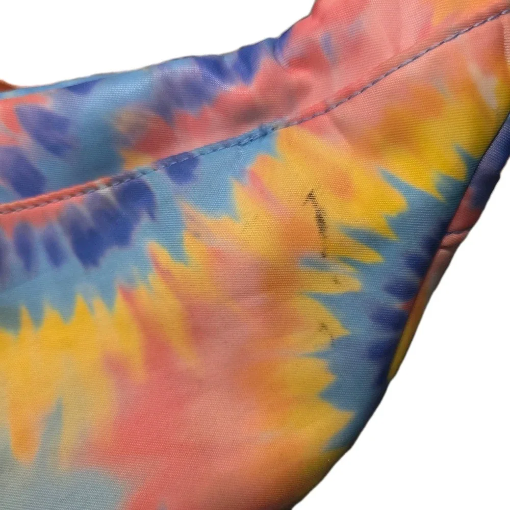 Fanny Pack Tie Dye, Retro, Vintage, Fully Adjustable Belt Clear Phone Window